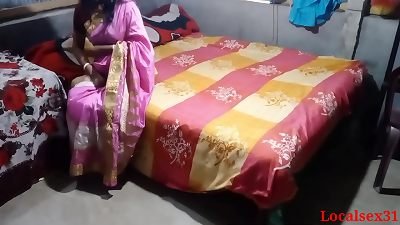 Desi Indian pinkish Saree barely And Deep Fuck(Official flick By Localsex31)