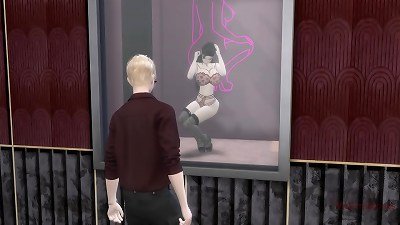 asian bitches nail in nightclub with domineering guys