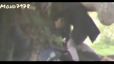 Indian couples romance in park part14