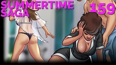 SUMMERTIME SAGA #159 &bull; thirsty for the maids sensual bosom