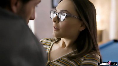 virgin college teenage Aften Opal screwed for the first time