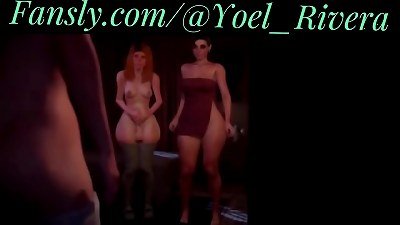 Fantasy,,two t-girls fuckin' young hetero guy fucky-fucky [Game]