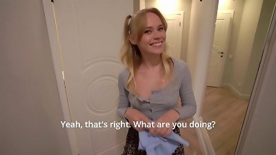 Stepbro, why don't you pay attention to me, I want to gargle your trouser snake and hot jizz on my face