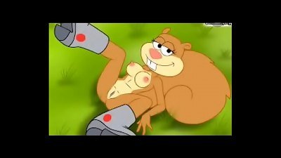 comic sandy cheeks (spongebob) compilation