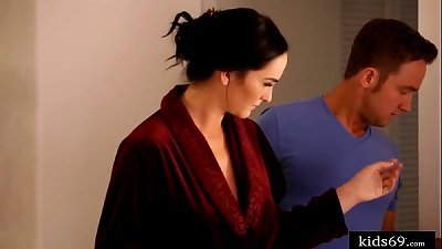 son-in-law help mother when parent is away