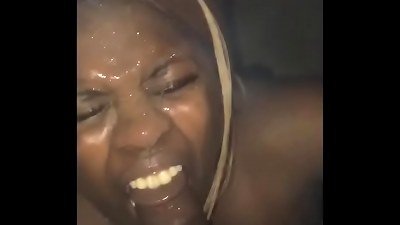 Mzspitqueen sloppy top & spitting on my face