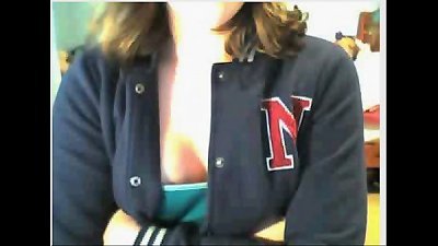 molten young teenager flash knockers on cam talk