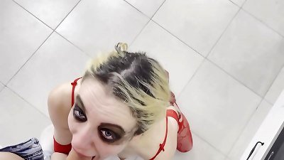 Teaser harsh supremacy of a unloading girlfriend and anal invasion ravage at the kitchen