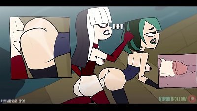 total Drama crimson x Gwen (Futa)