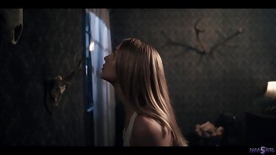 Russian platinum-blonde & sandy-haired lezzie hardcore fuck-a-thon - damsels Getting Mind controlled by Alien Parasite