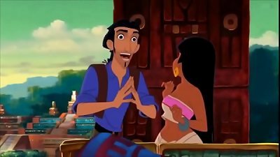 romp episode in Disney video the Road to El Dorado  famous cartoons