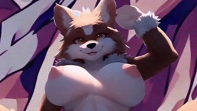 furry nymph rides a guy in point of view anime porn video 3