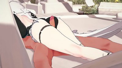 Honkai impact - Aponia Gets plumbed firm - 3 dimensional anime porn cartoon