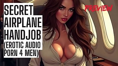 Secret Airplane hj - Public Audio pornography