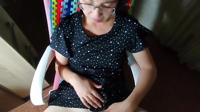 asian dweeb chick rides my meatpipe to get jizz inside her cunny