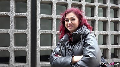 GERMAN SCOUT - sandy-haired BERLIN school doll RIA red PICKUP AND audition nail