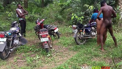 The Bike pulverized Me one After Another Until I cum