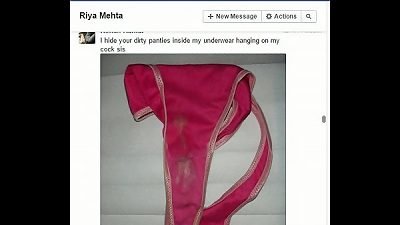 Indian not brutha rohan screws sister riya on facebook chat