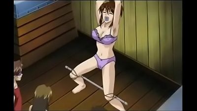anime roped sex slave gets hefty nipples  p1 - hentaifetish&period;space