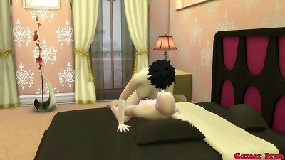 Dragon Ball porno Epi 18 manga porn Intercambio de Esposas Videl y Nro 18 Folladas como perras Maduras infieles Calientes NTR