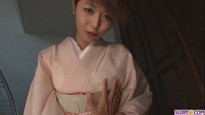 teen Marika gives an asian pov blowjob and swallows cum