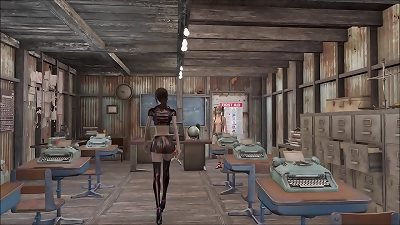 Fallout 4 gorgeous teacher fashion