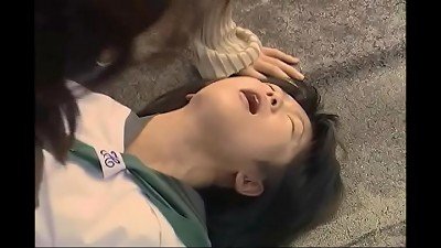 2 lesbian housewives screws a handsome student