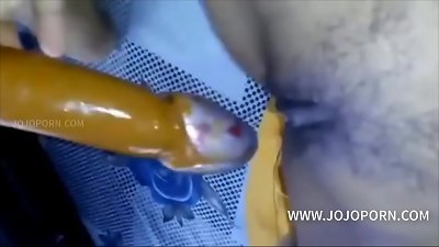 Real Indian Desi Bhabhi porked rock-hard by her neighbor in his bedroom