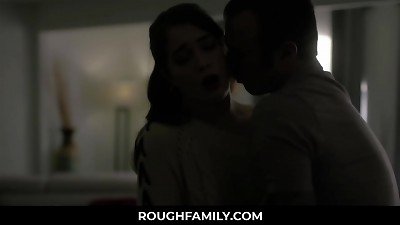 Step brother cheat his Stepsister in the Home when mom and parent are not in the house, Evelyn Claire, Chad Alva