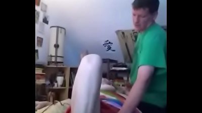 Having fun with my granny