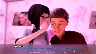 The wants of summer [Hentai game PornPlay] Ep.9 my step sista pull down my pants to showcase my huge lollipop to my step mommy in the living room