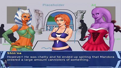 starlet Wars Orange Trainer Part 39 cosplay plumb hot xxx alien damsels sith