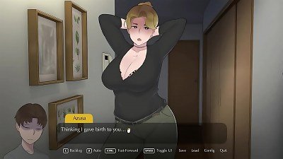 cheating mommy WITH CLASSMATE son NTR VISUAL NOVEL (SON point of view v0.4)