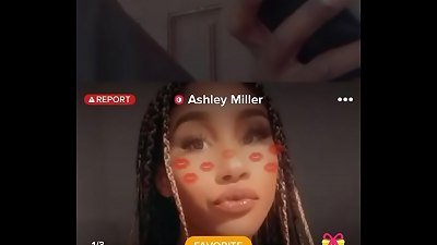 Caught Lil step-sister fingering Herself - Her groans Made My meatpipe rigid On Facebook Live SMFH