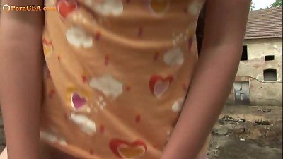 18 yrs elder steaming babe first time