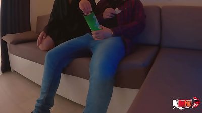 I put my pecker in a box of chips and complied my stepmom! HER reaction was amazing!