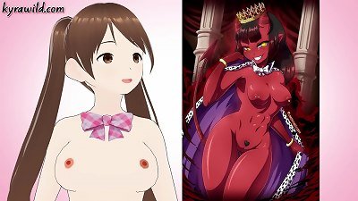 try Not To cum contest to Meru the Succubus (Rule 34, Hentai, lewd Vtuber)