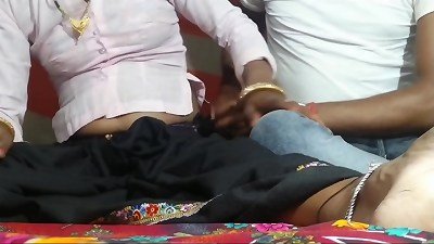 The wife's thrashing, when the wife was not in the mood. In clear Hindi voice. YOUR GAYATRI