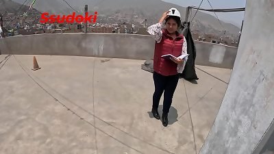 The humungous ass engineer was going to showcase me the plans for my pool but completed up showcasing me her booty