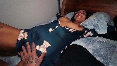 Waking up the country StepCousin and cumming All Over her Tinny taut vulva - Nati Roza - O Max boss