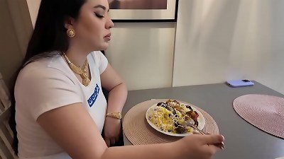 fat arse Turkish Stepsister pulverized By Her Stepbrother After Lunch - inexperienced porn hardcore