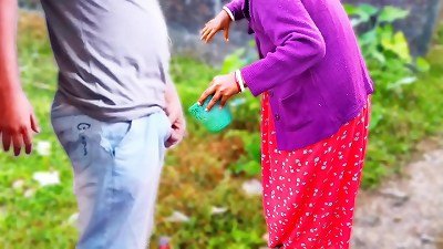 Everbest Homemede gonzo rough excruciating shag outdore on road