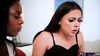 girl/girl pair Whitney Wright and Ana Foxxx encountered this homophobic social worker and let her join them in a 3some after finding out her messy secret.