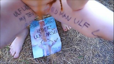 peeing 4 Ulf Larsen - teen Ginger Autumn